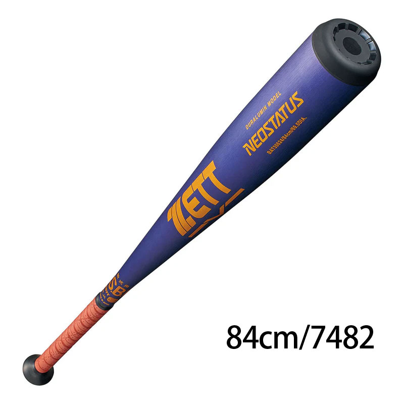 ZETT ゼット 中学生向け 軟式バット 金属製 ネオステイタス 26SS