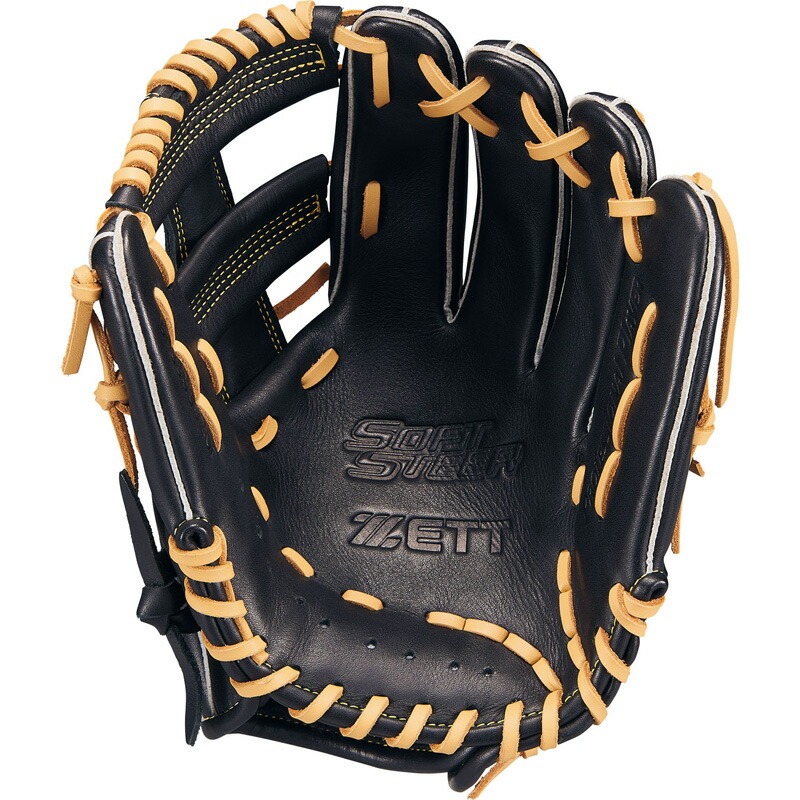 ZETT ゼット 限定 軟式 グローブ ソフトステア オールラウンド用