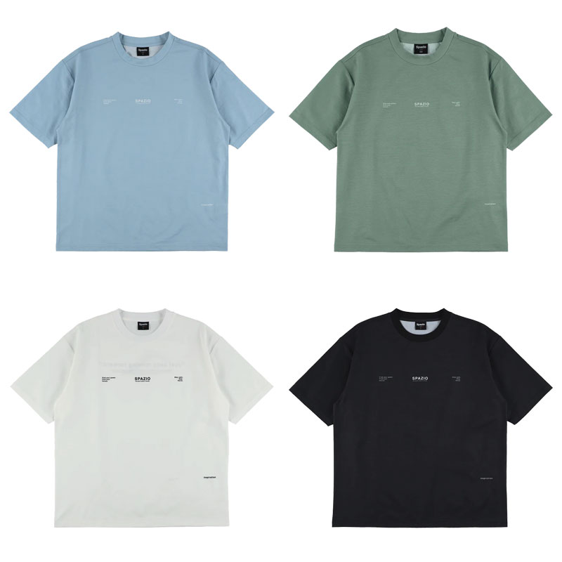 スパッツィオ タイポグラフィオーバーサイズプラTシャツ サッカー