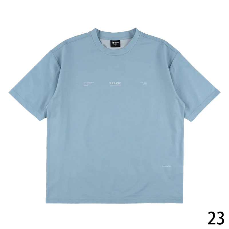 スパッツィオ タイポグラフィオーバーサイズプラTシャツ サッカー