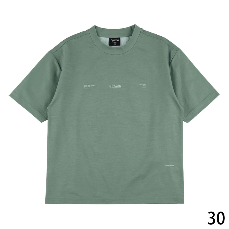 スパッツィオ タイポグラフィオーバーサイズプラTシャツ サッカー