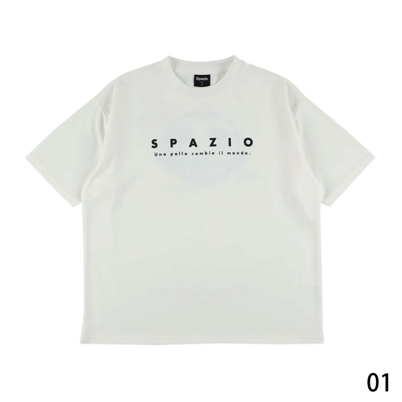 24％OFF！ スパッツィオ バックボールオーバーサイズプラTシャツ