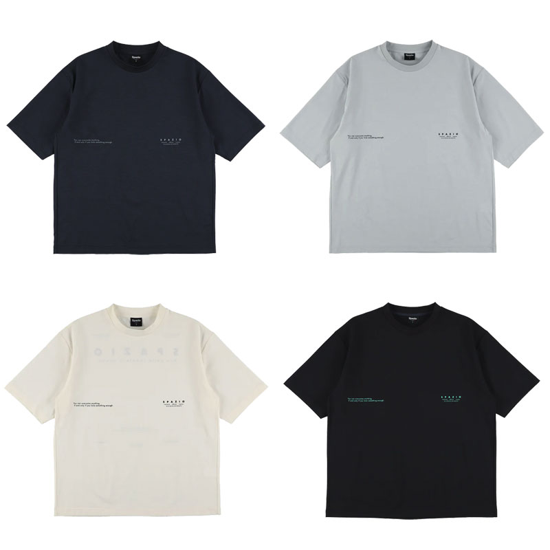 20％OFF！ スパッツィオ オーバーサイズプラTシャツ3 サッカー