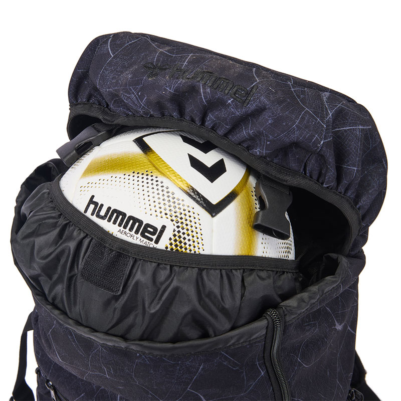 ヒュンメル フットボールバックパック 約35L ブラック サッカー