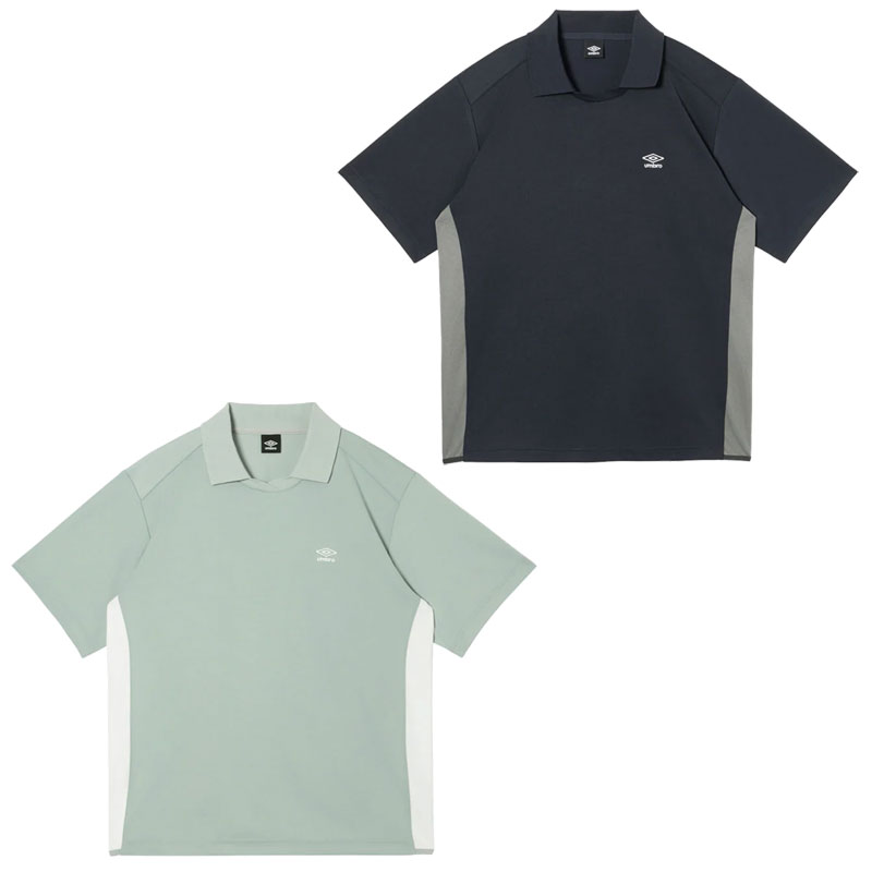 アンブロ AWAY DAYS 衿付き 半袖 プラクティスシャツ サッカー フットサル ウェア UF6SHT56M