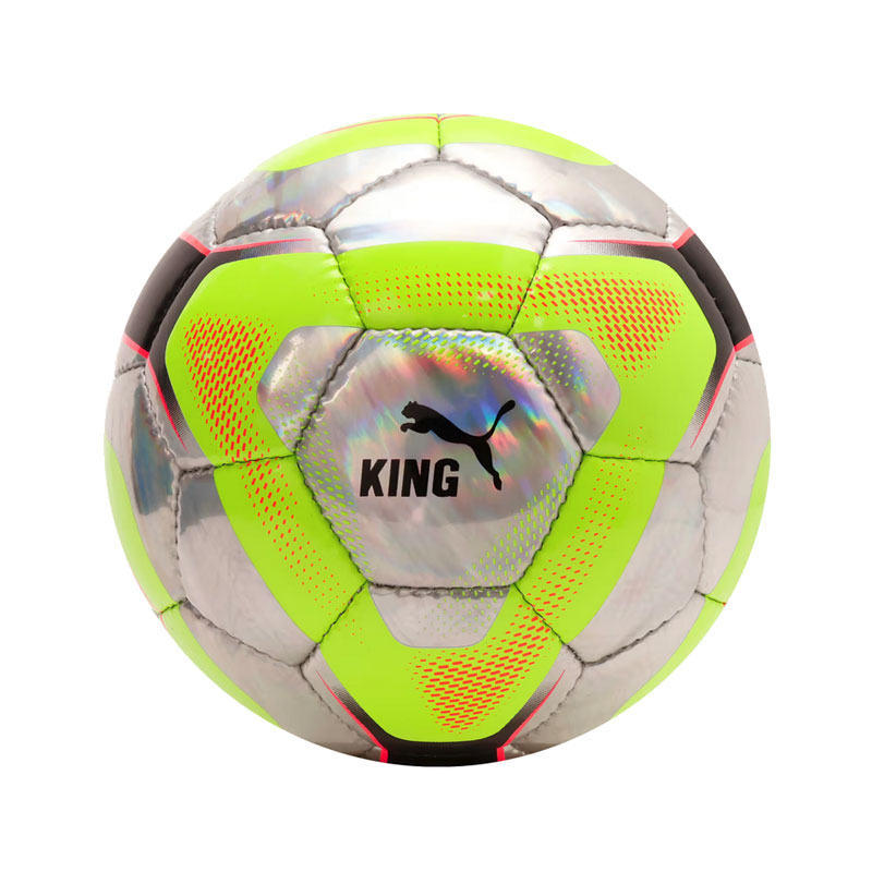 プーマ PUMA KING グラフィックボール HS 4号球 ホワイト イエロー 085212-03-4