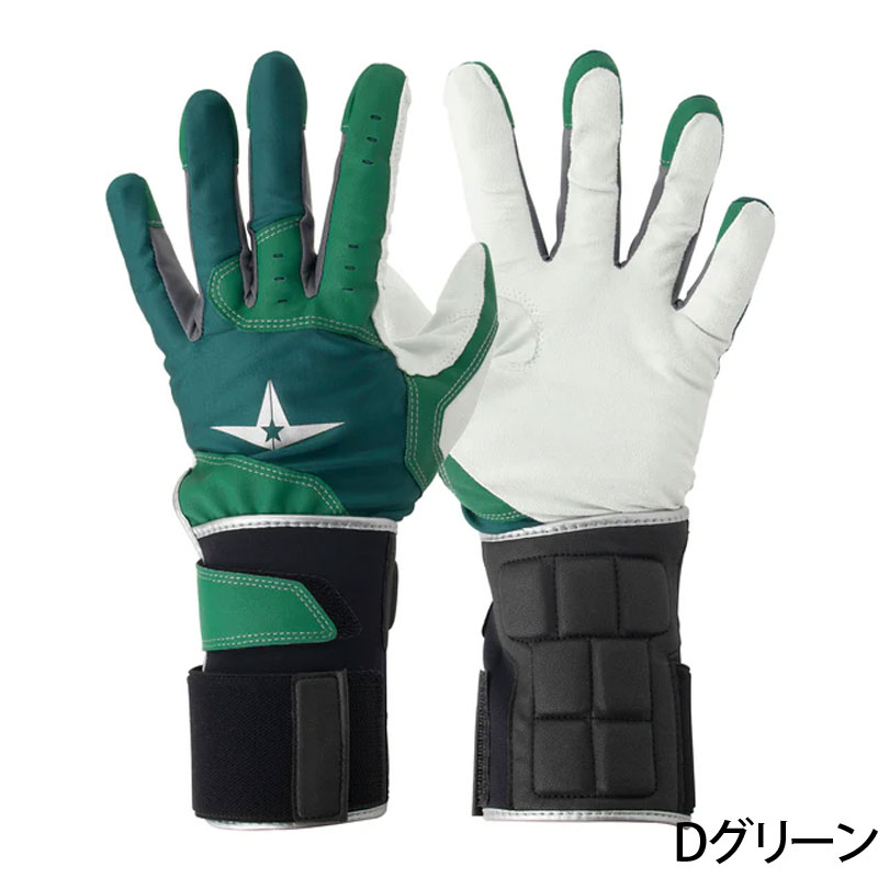 ALL-STAR オールスター 守備手袋 リストガード付き 左手 右投げ用 捕手