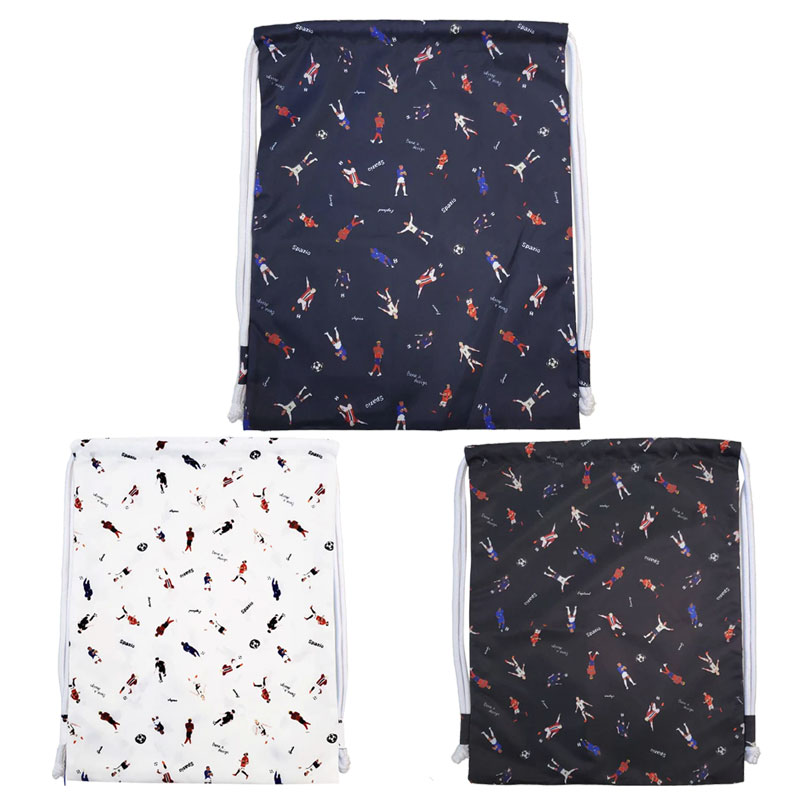 スパッツィオ レジェンド総柄ナップサック2 約8.7L サッカー