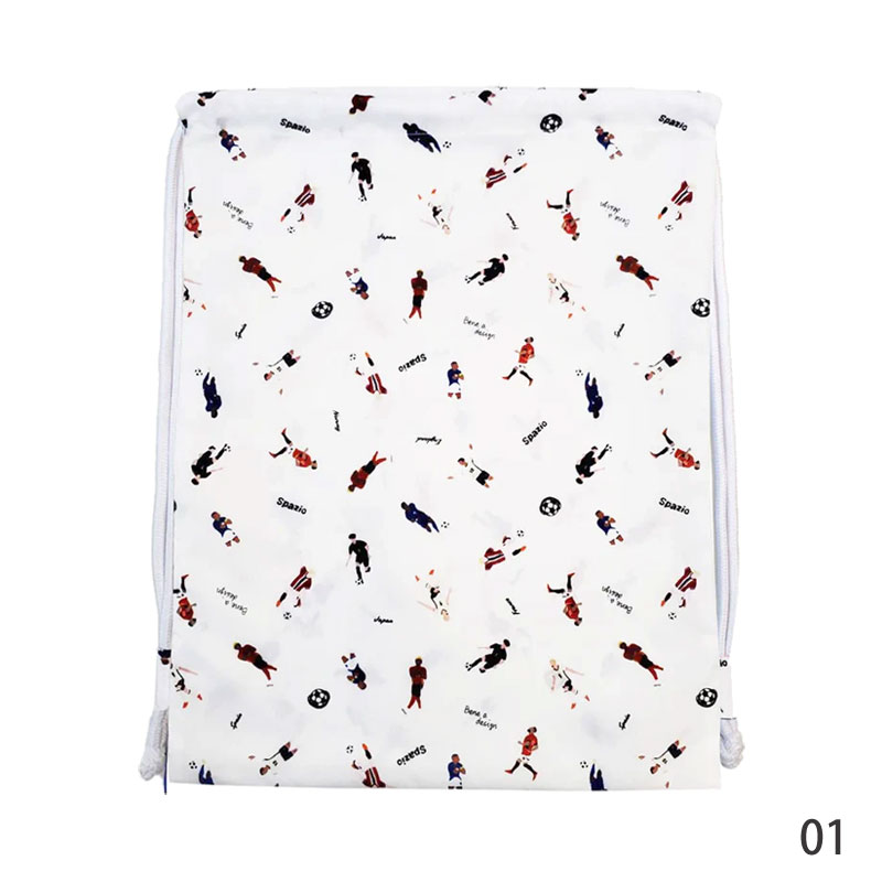 スパッツィオ レジェンド総柄ナップサック2 約8.7L サッカー