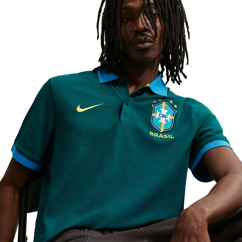 ナイキ ブラジル CBF Dri-FIT ポロ ジオードティール サッカー ウェア