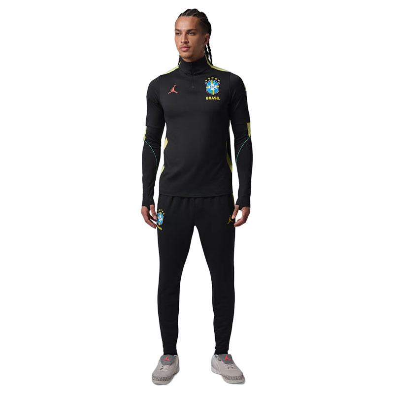 ナイキ ブラジル ジョーダン Dri-FIT ニット ドリルトップ パンツ