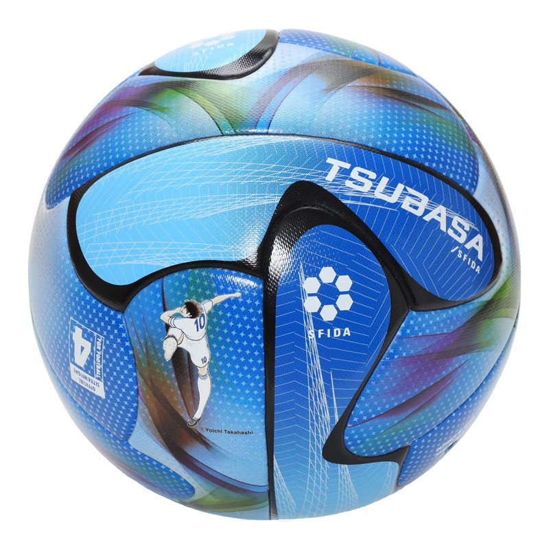 スフィーダ サッカーボール TSUBASA J JR 4号球 JFA検定球 ブルー
