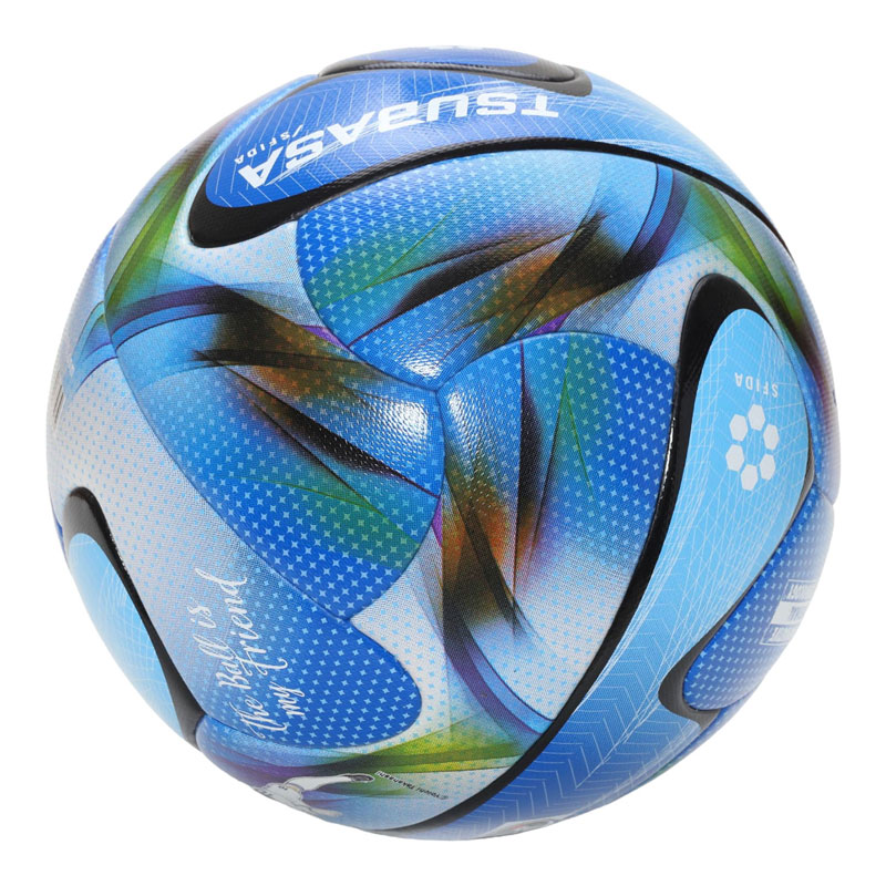 スフィーダ サッカーボール TSUBASA J JR 4号球 JFA検定球 ブルー