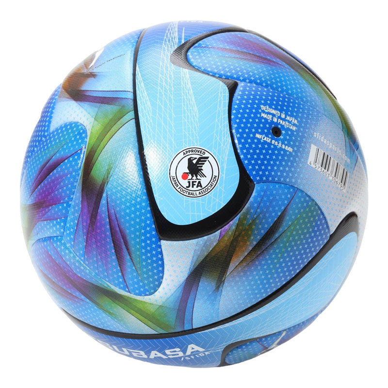 スフィーダ サッカーボール TSUBASA J JR 4号球 JFA検定球 ブルー