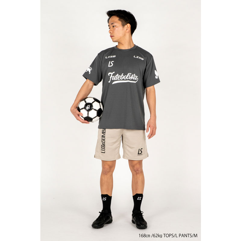 LUZeSOMBRA/ルースイソンブラ FUTEBOL ZION PRA-SHIRT Dグレー