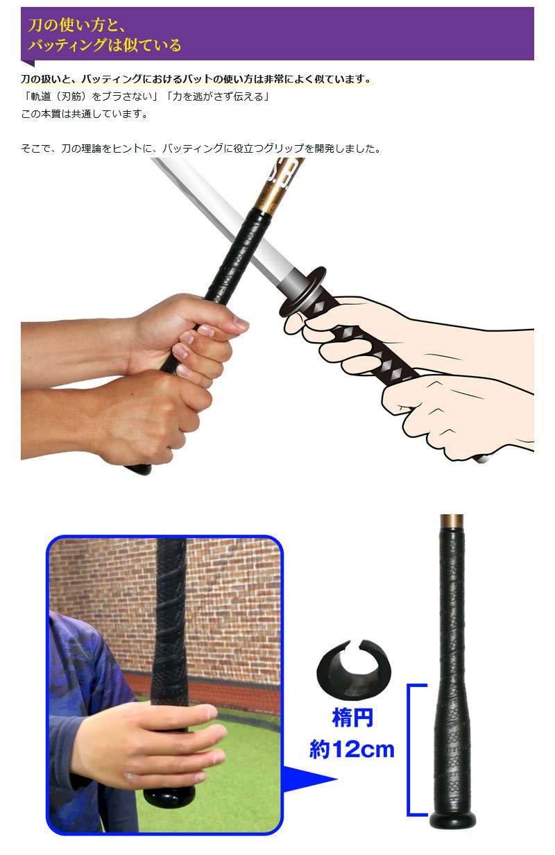 フィールドフォース サムライグリップ グリップテープ 侍 正しい握り