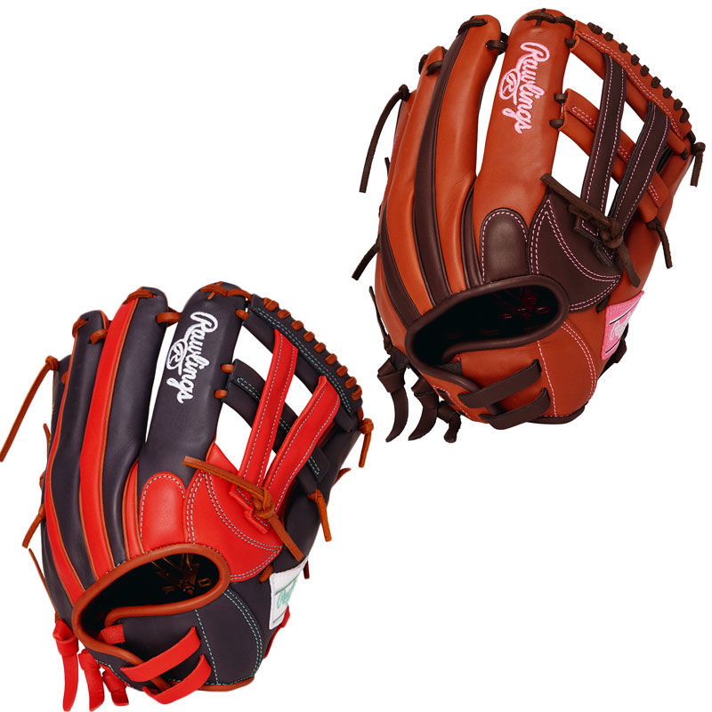 ローリングス 女子ソフトボールグラブ HOH DP COLORS Rawlings2026SS レディース グローブ 一般 大人 【女子ソフトオールラウンド用／サイズ11.75】 GS6HDS65GF