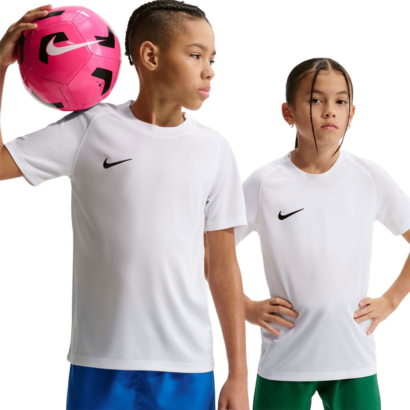 ナイキ ジュニア Dri-FIT パーク8 JSY S/S トップ ホワイト サッカー