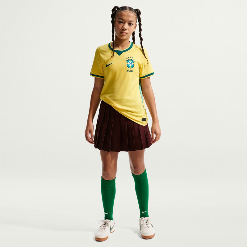 ナイキ ジュニア ブラジル代表 CBF 2026 Dri-FIT スタジアム ホーム