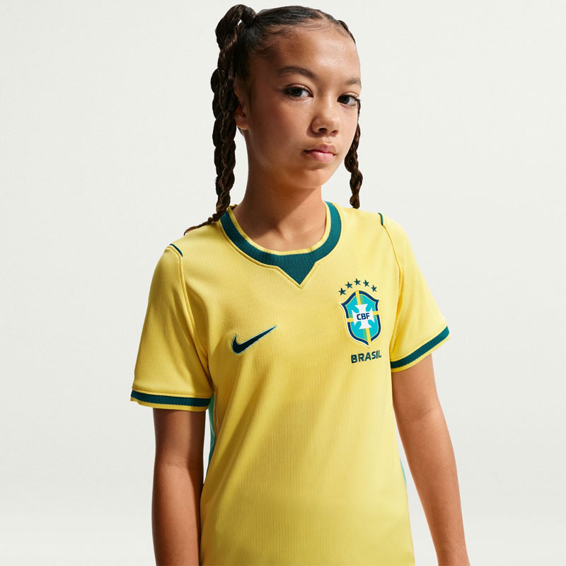 ナイキ ジュニア ブラジル代表 CBF 2026 Dri-FIT スタジアム ホーム
