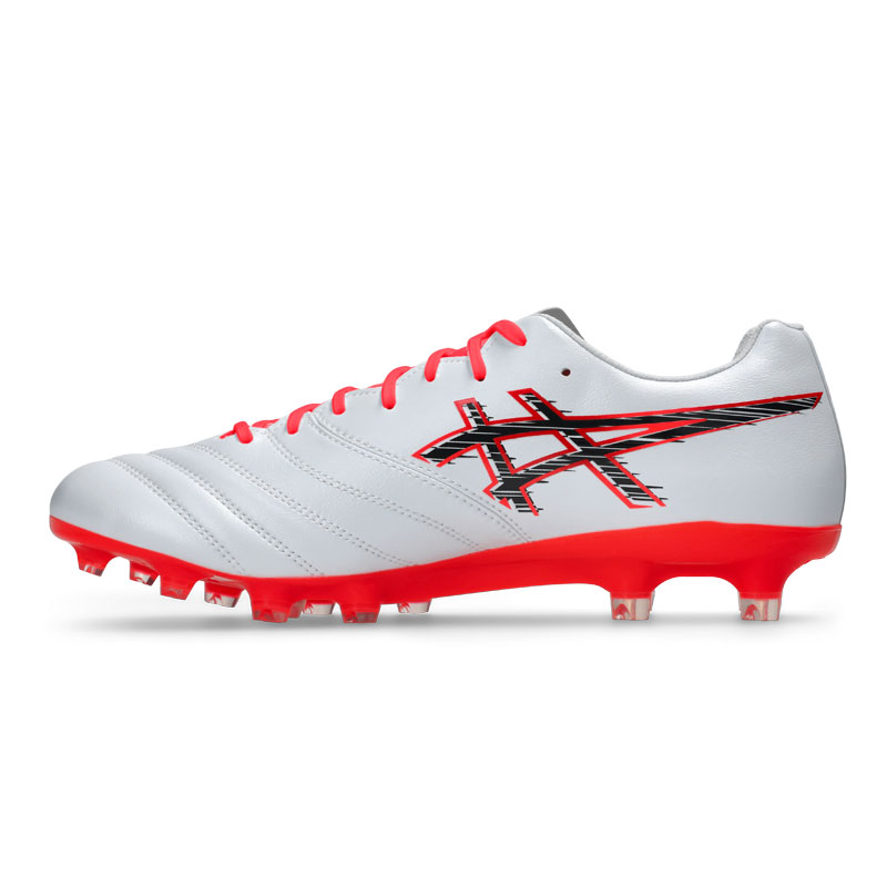 アシックス DSライト X-FLY PRO 3 ホワイト フラッシュレッド サッカー