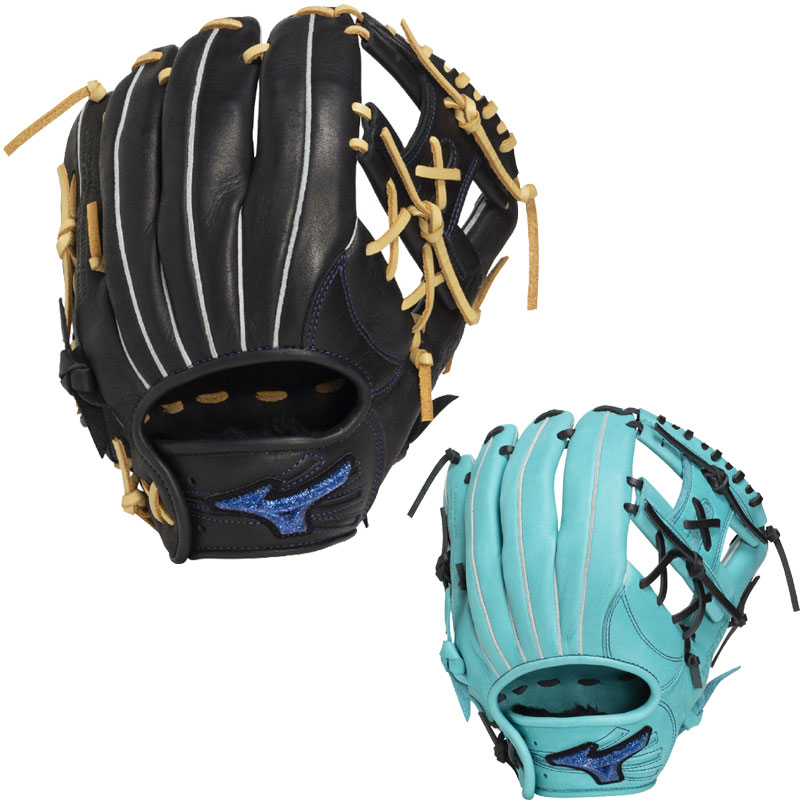 限定モデル 軟式グローブ ミズノ 限定 軟式グラブ WILL DRIVE BLUE 軟式内野手用 サイズ9 野球