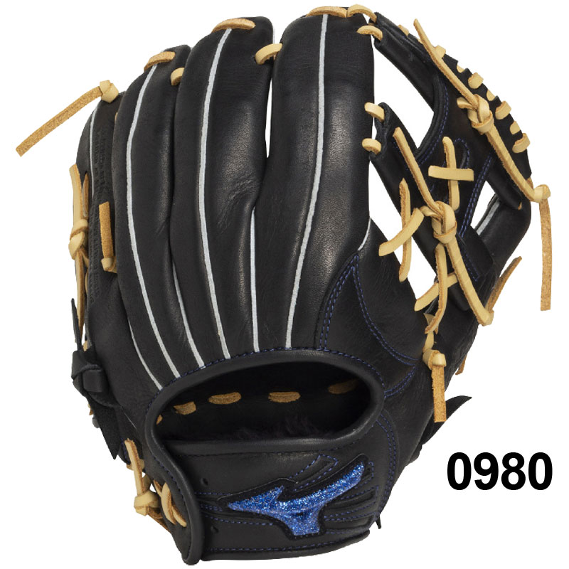 ミズノ 限定 軟式グラブ WILL DRIVE BLUE 軟式内野手用 サイズ9 野球