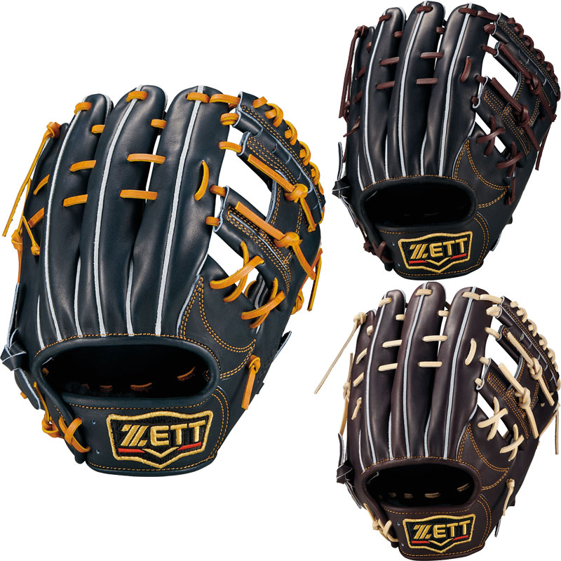 ZETT ゼット 限定 野球 硬式 グローブ プロステイタス 内野手用
