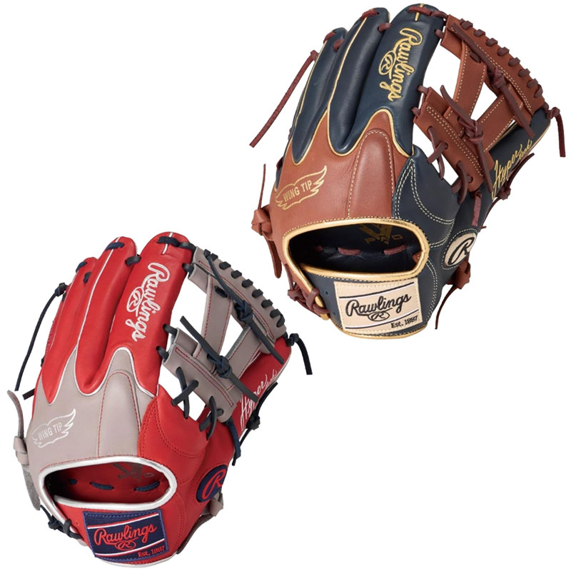 ローリングス ソフトボールグラブ HYPER TECH COLORS Rawlings2025FW グローブ 一般 大人 【ソフトオールラウンド用／サイズ11.75】 GS6FHTC565W