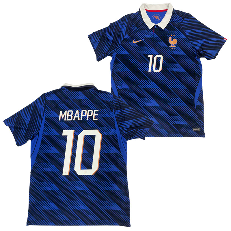 ナイキ フランス代表 FFF DF JSY STAD HOME S/S トップ #10 キリアン