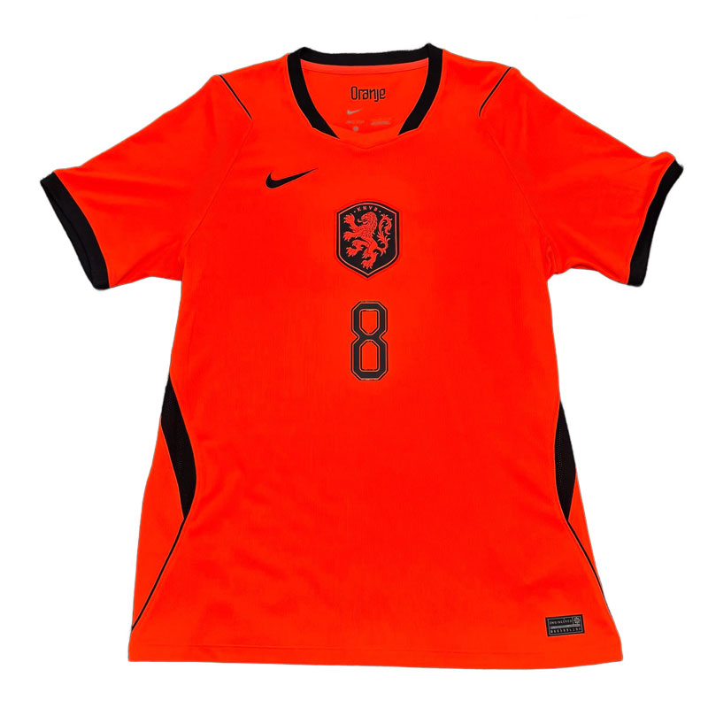ナイキ オランダ代表 KNVB DF JSY STAD HM S/S トップ #8 グラフェン