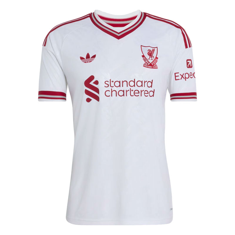 アディダス リバプールFC 26-27 アウェイ ユニフォーム 半袖 ホワイト サッカー adidas2026AW LE279-KA6860