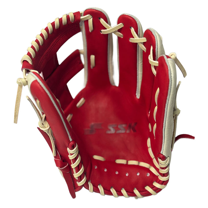 SSK 軟式 野球 グローブ レッド ホワイト メッシュ SSK エスエスケイ 軟式グラブ 2026SP 野球 グローブ 一般 大人 軟式