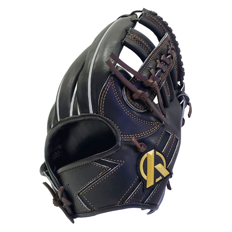 アメイジング 野球 硬式 内野手用 グラブ 内野手用 AG-05型 サイズ11.2インチ AMAZING AG005-BLKBRN