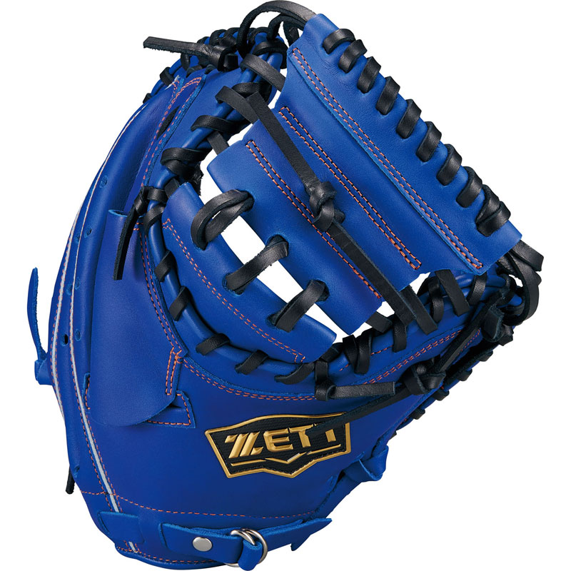【旧ロゴ 希少】ZETT EXTOP 限定軟式 キャッチャーミット　ブルー　青色 ZETT ゼット 限定 少年軟式 キャッチャーミット ソフトステア 捕手