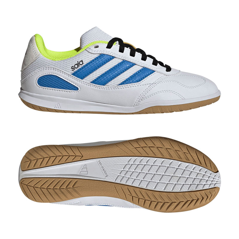 24％OFF！ アディダス ジュニア スーパーサラ 3 J ホワイト アディダス フットサル インドアシューズ adidas2025Q3 JP6992