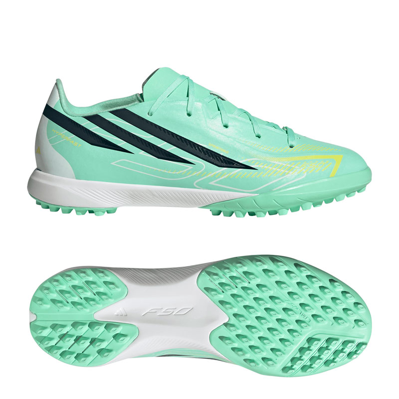 予約商品 9月22日頃入荷予定 アディダス ジュニア キッズ F50 HYPERFAST LEAGUE TF J パルスミント サッカー フットサル ターフシューズ トレーニングシューズ adidas2026Q4 KK1320