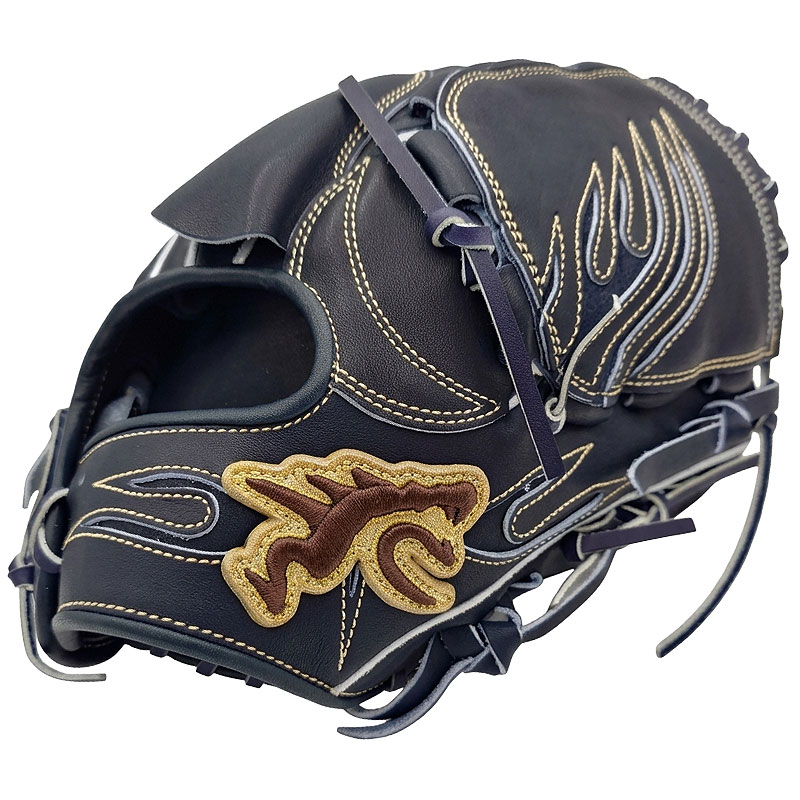 GLOVE STUDIO RYU リュウ 硬式グラブ ステアレザー 野球 グローブ ピッチャー 一般 大人 【硬式投手用】 RYU-103P-S-MBLKCHA