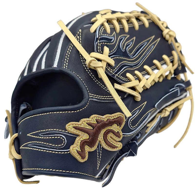 GLOVE STUDIO RYU リュウ 硬式グラブ ステアレザー 野球 グローブ 一般 大人 硬式外野手用 RYU-701P-S-MBLKCHA