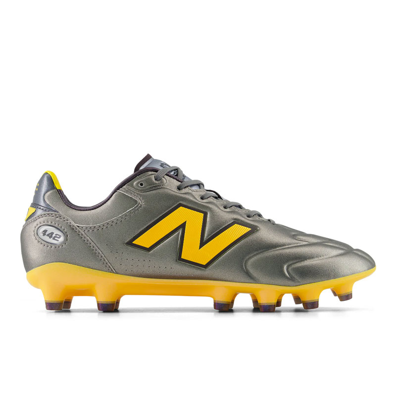 ニューバランス 442 エリート HG/AG V3 シルバー オレンジ サッカースパイク 土 人工芝 NewBalance2026Q3 U41H1WM2E