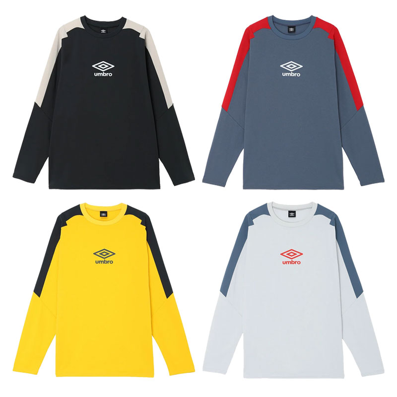 アンブロ NEWTRAL PITCH フィールテック 長袖 プラクティスシャツ サッカー フットサル ウェア UF6FLS51M