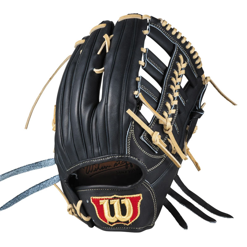 ウィルソン 硬式グラブ Wilson Staff DUAL  D8型 野球 グローブ 一般 大人 硬式 外野手用 サイズ12.5 Wブラック WBG0014304