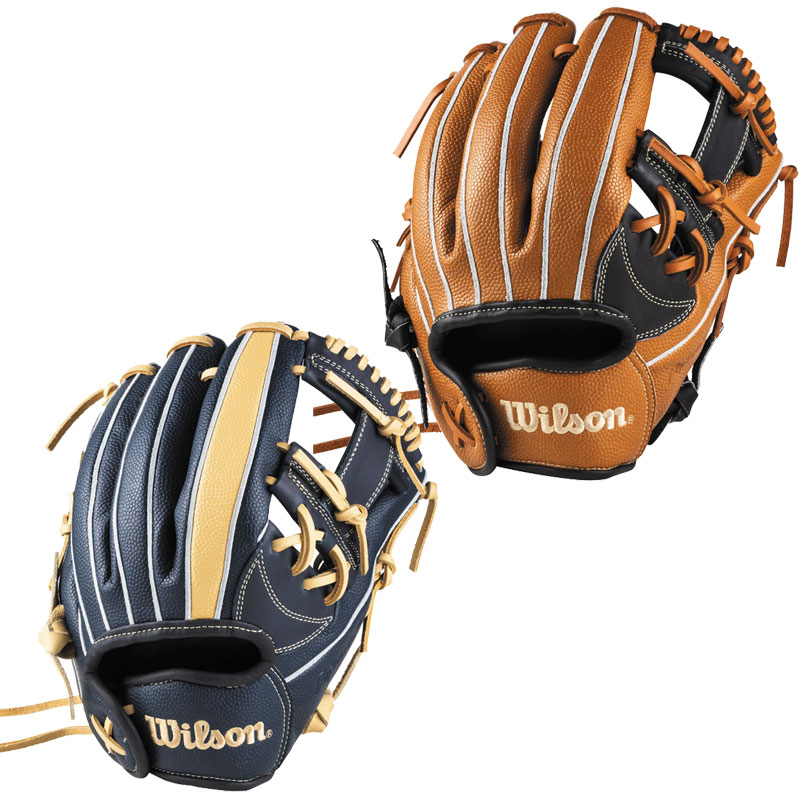 ウイルソン Wilson 少年軟式グラブ D-MAX DUAL Jr. 7J型 野球 グローブ 少年用 ジュニア 少年軟式内野手用 サイズ11 WBG00160