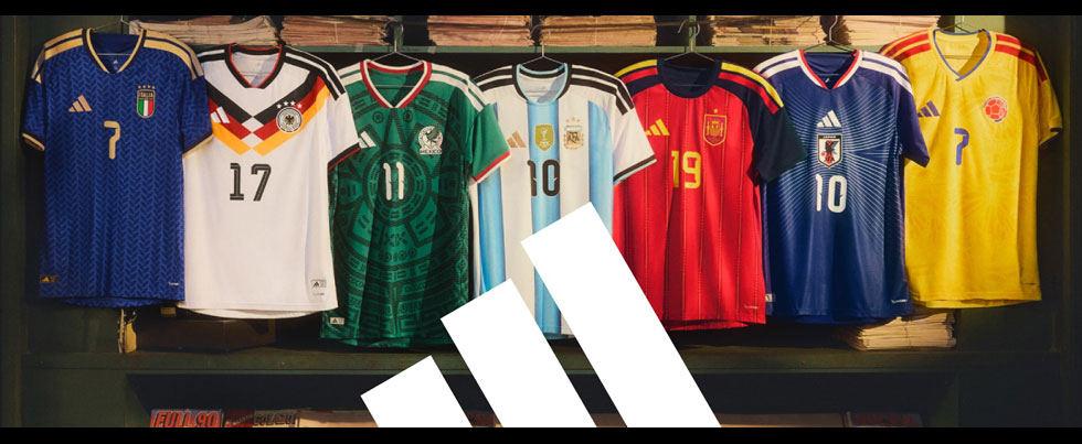 アディダス adidas サッカー 代表 ユニフォーム レプリカ アルゼンチン スペイン ドイツ イタリア 